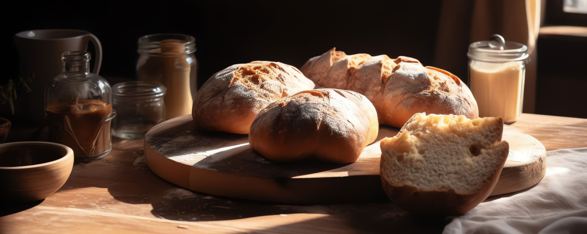 Classic handmade breads with wholesome natural ingredients. Image by Pisit | stock.adobe.com  
